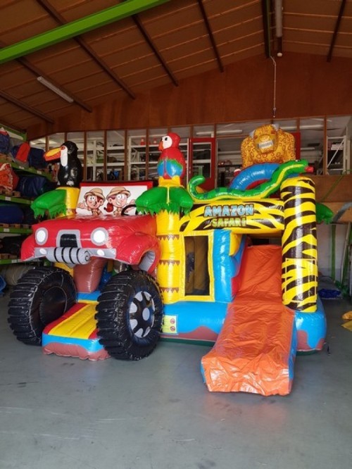 Springkussen Multiplay Safari Jeep